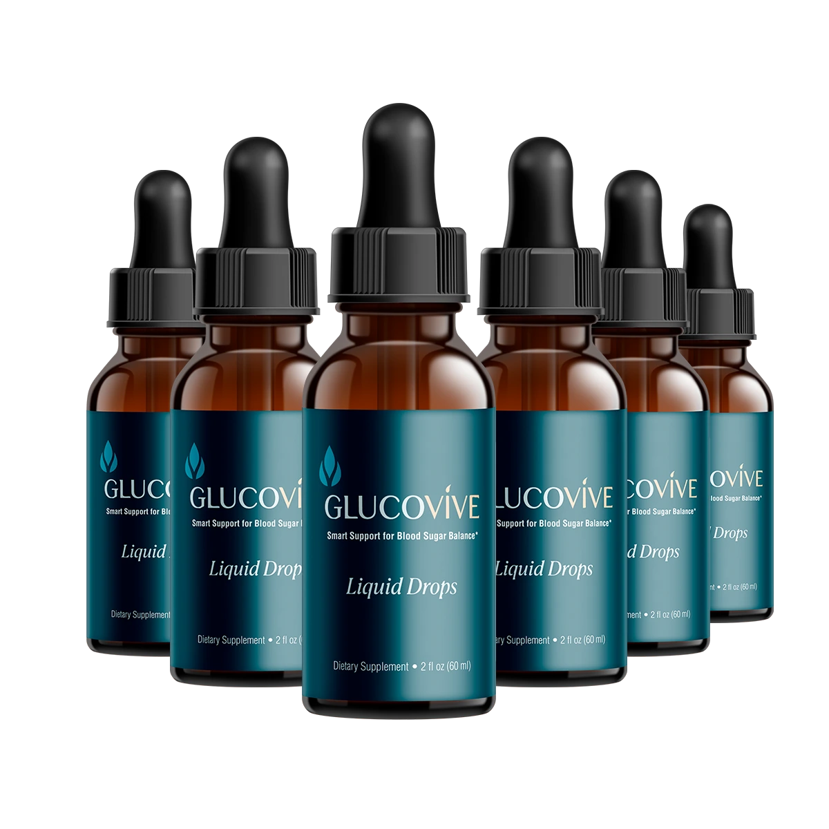 GlucoVive 6 bottle best value package